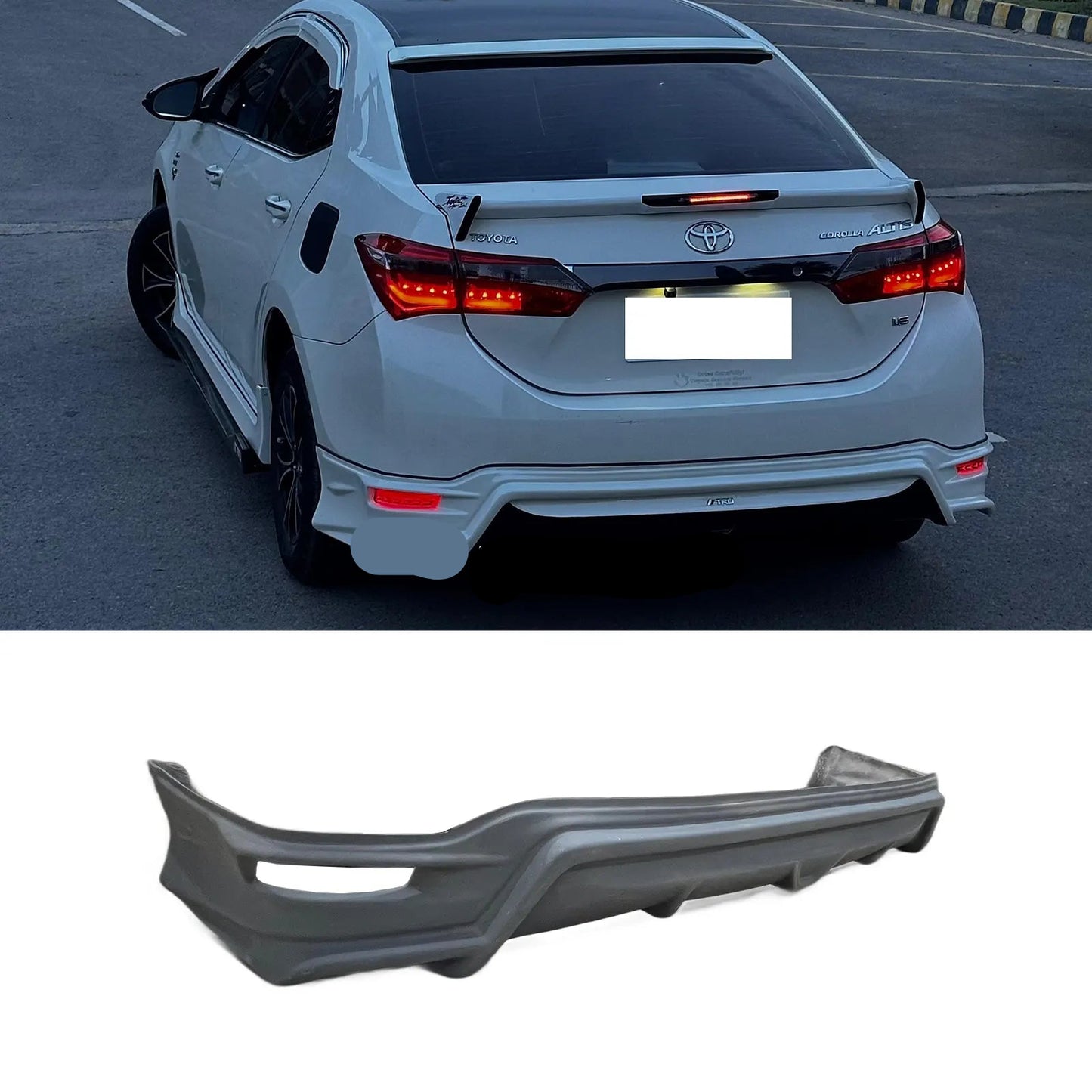 Toyota Corolla 2018-2021 TRD Style Body Kit D7 4PCS | CrazzyCars.pk