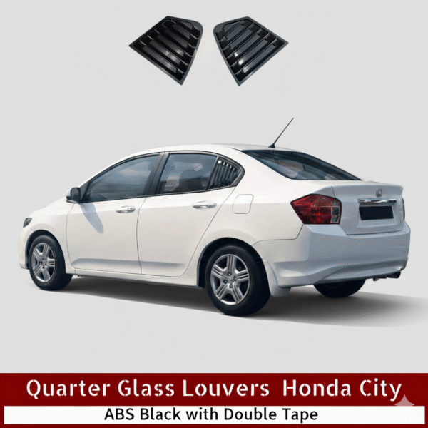 Honda City 2012–2016 Carbon Window Quarter Covers (Pair)