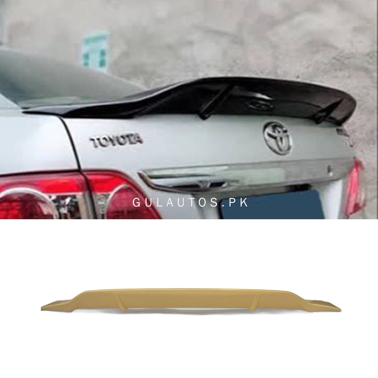 Toyota Corolla E140 2009–2013 Ducktail Trunk Spoiler
