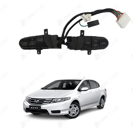 Honda City 2009-2021 Multimedia Steering Wheel Audio Control Buttons Pakistan – CrazzyCars.pk