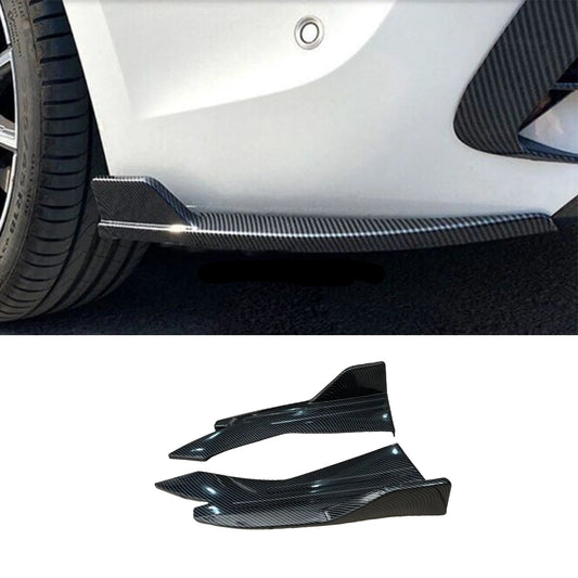 Universal Rear Bumper Diffuser Carbon Fiber D2 Style 2PCS Pakistan – CrazzyCars.pk