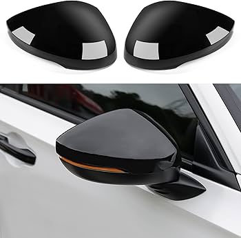 Honda Civic 2022 Batman Style & Gloss Black Side Mirror Covers