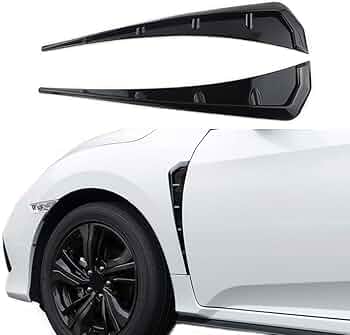 Carbon Fiber Side Air Flow Fender Decoration Trim Universal Pakistan – CrazzyCars.pk