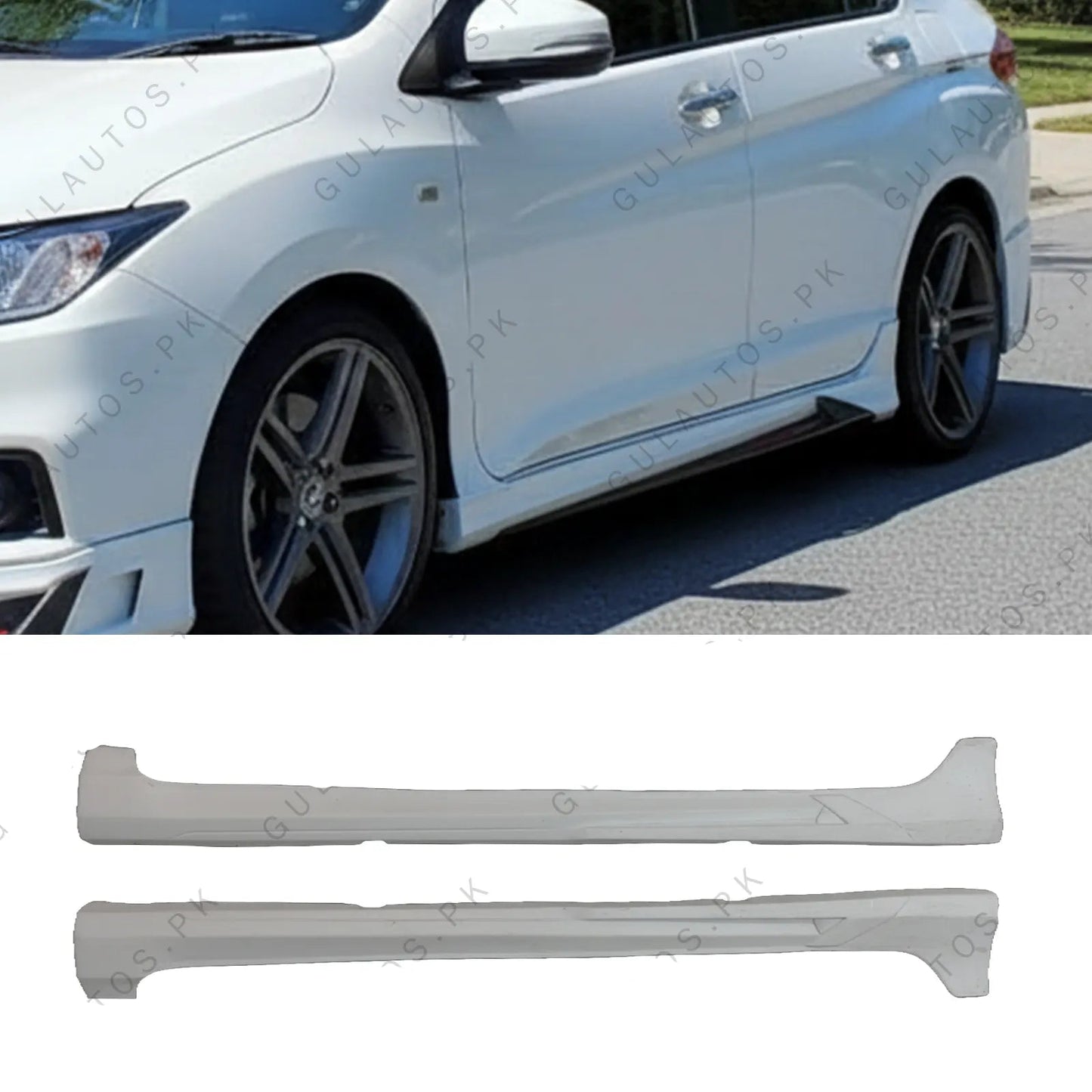 Honda City 2022 Drive 68 Style Side Skirts Fibreglass Pakistan – CrazzyCars.pk