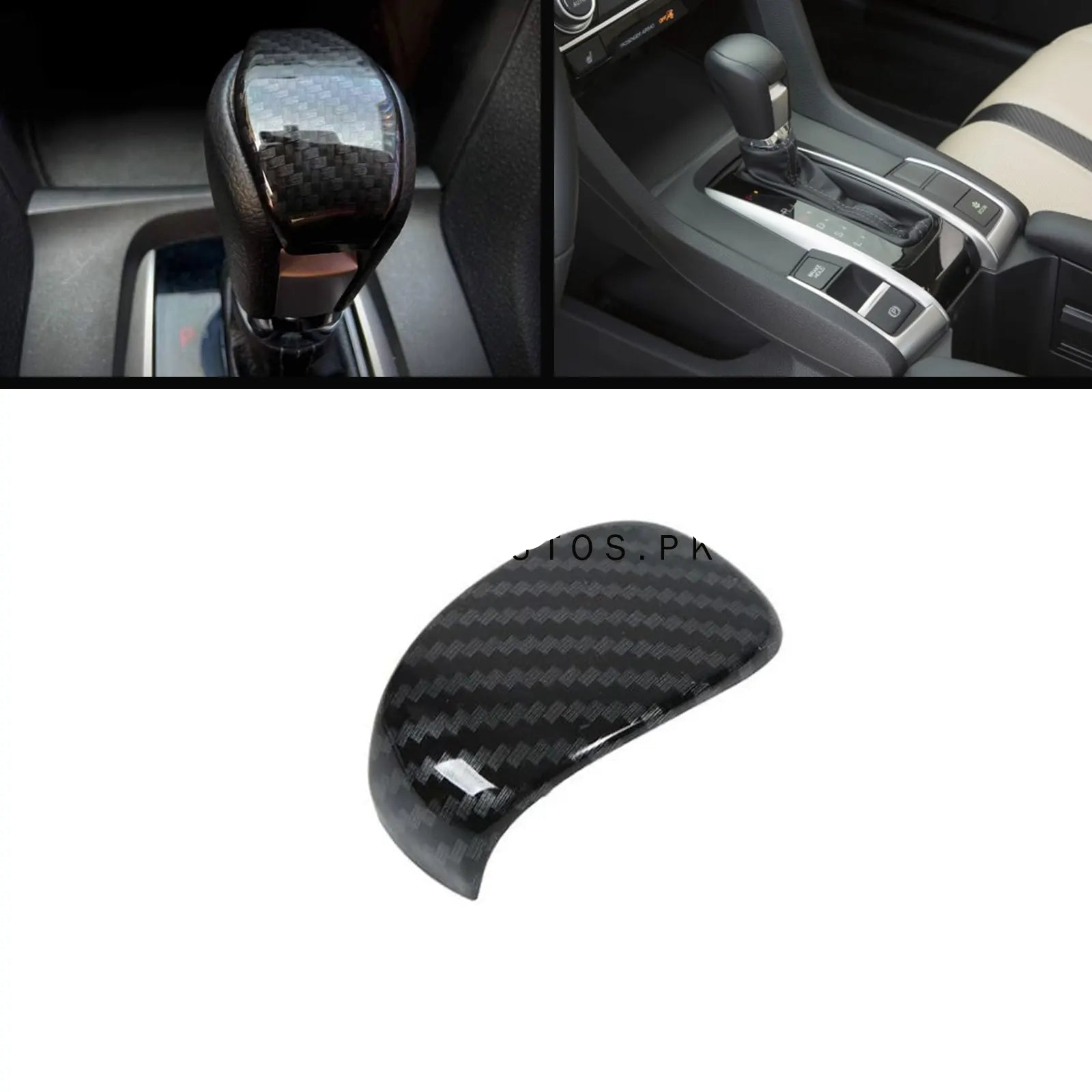 Honda Civic X 2016-2021 Carbon Fiber Gear Knob Cover Pakistan – CrazzyCars.pk