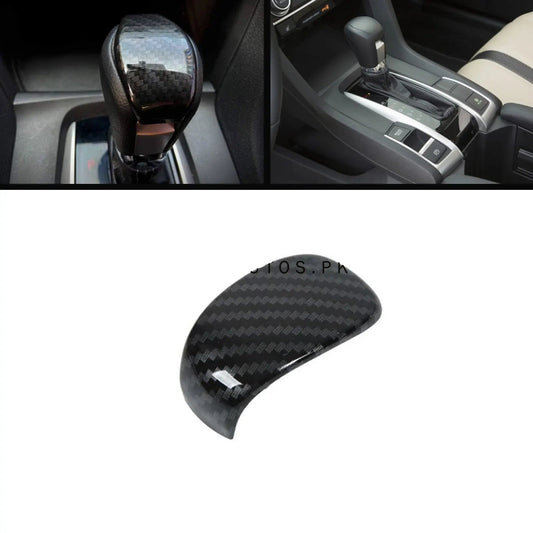 Honda Civic X 2016-2021 Carbon Fiber Gear Knob Cover Pakistan – CrazzyCars.pk