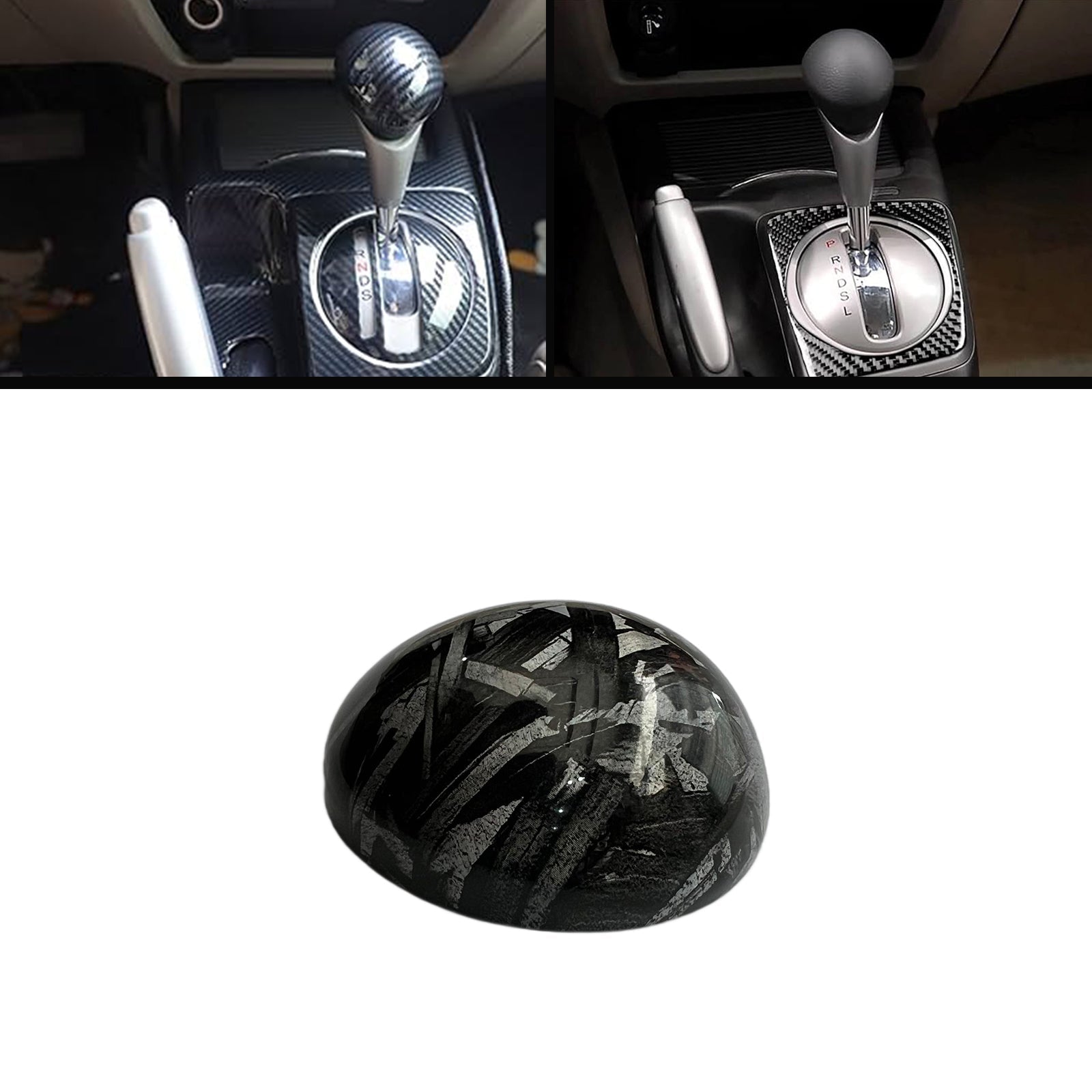 Honda Civic Reborn 2007-2011 Forged Carbon Fiber Gear Knob Cover Pakistan – CrazzyCars.pk