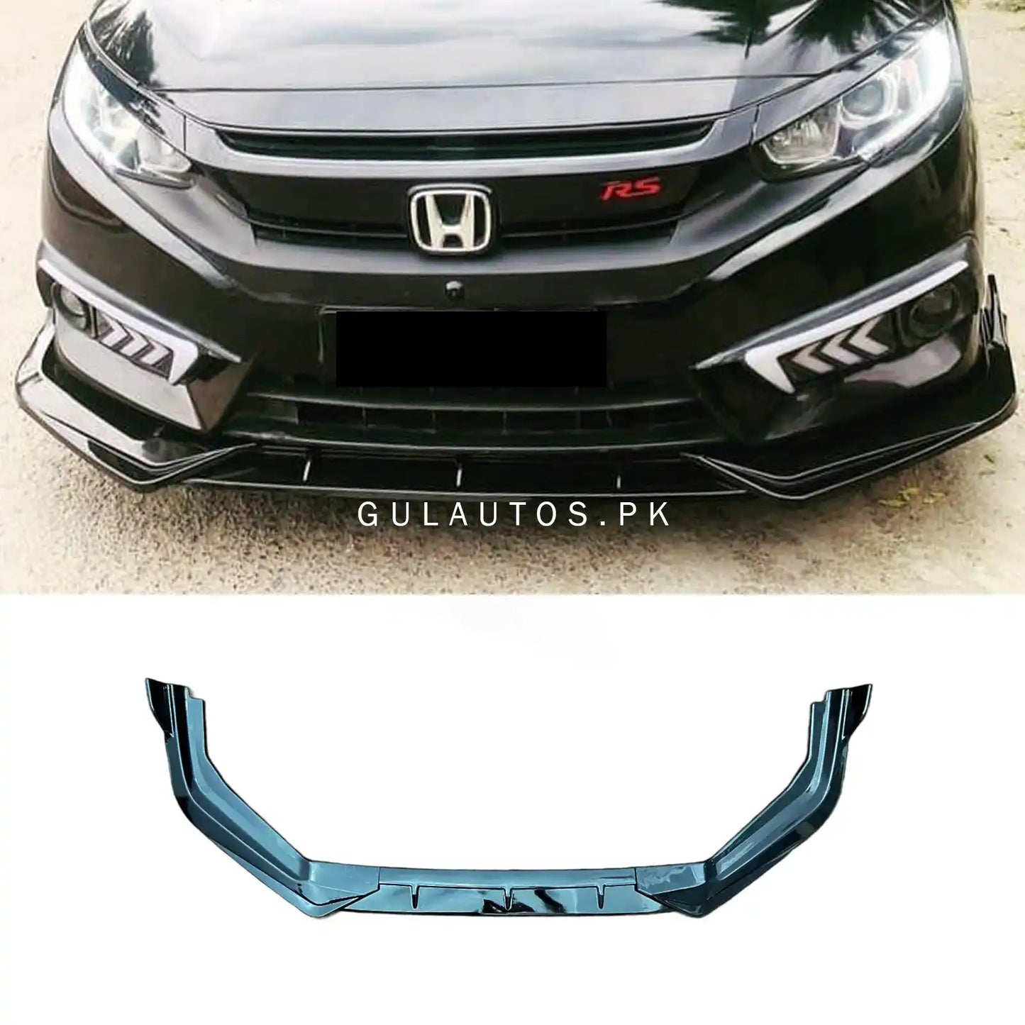 Honda Civic X 2016-2021 Side Splitter ABS | CrazzyCars.pk