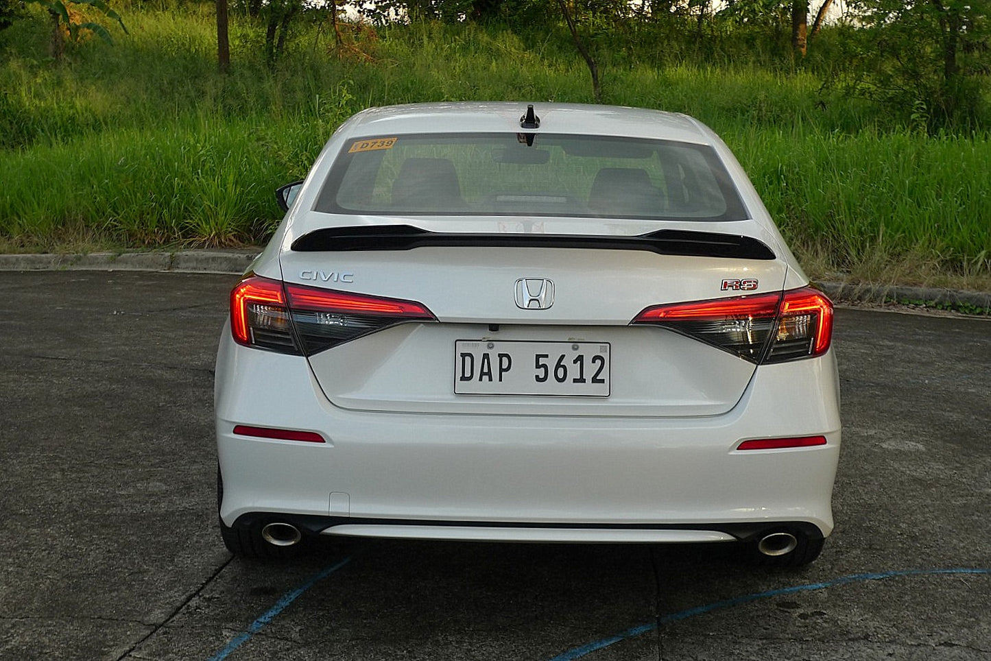 Honda Civic 11th Gen RS Style Trunk Spoiler 2022–Present