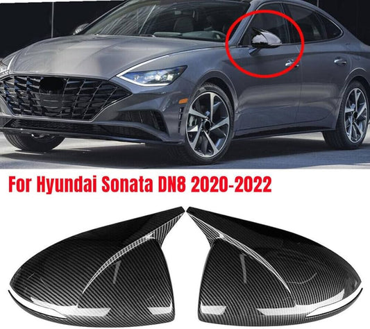 Carbon Fiber Side Mirror Cover for Hyundai Sonata 2020-2024 (DN8)