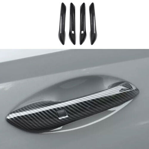 Carbon Fiber Door Handle Covers for Hyundai Sonata 2020-2024 (DN8) - 4PCS