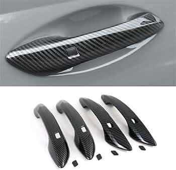Carbon Fiber Door Handle Covers for Hyundai Sonata 2020-2024 (DN8) - 4PCS