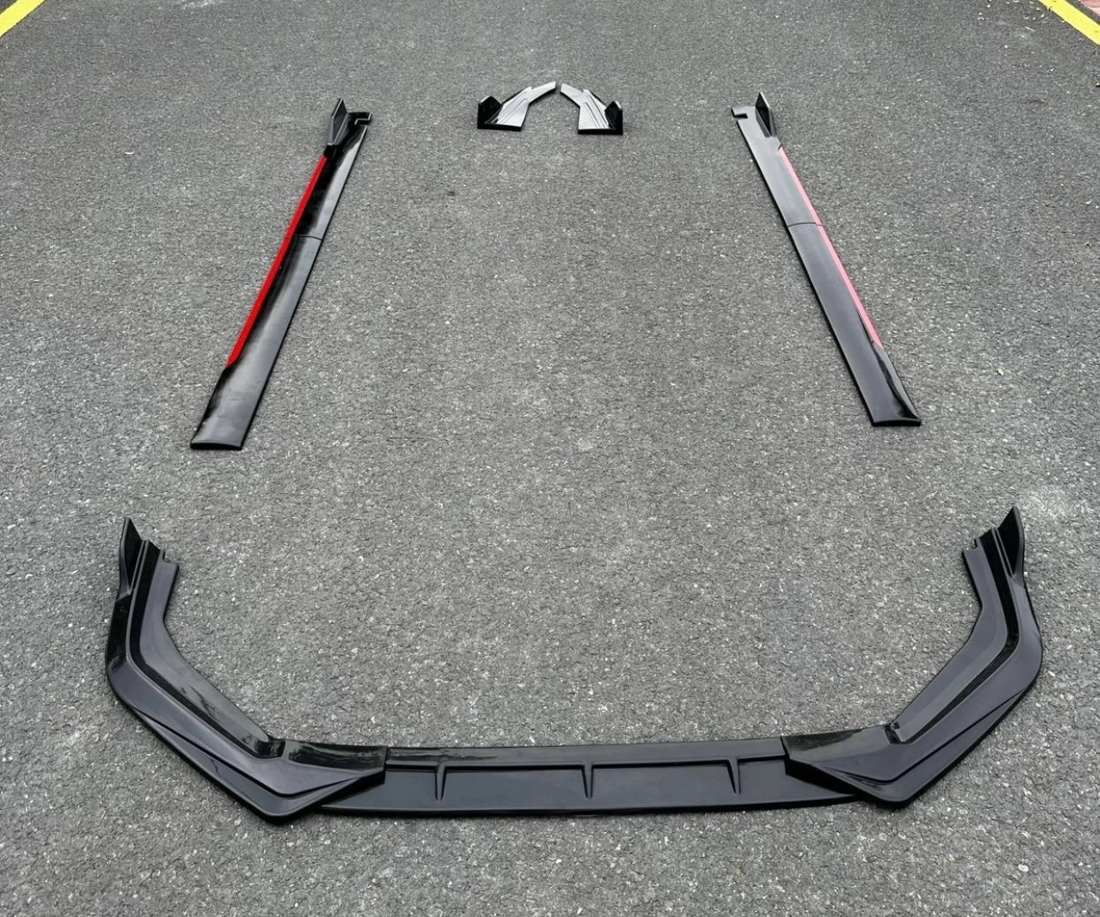 Deal 5 Complete Body Kit Deal – Front Splitter, Side Skirts & Back Bumper Lip