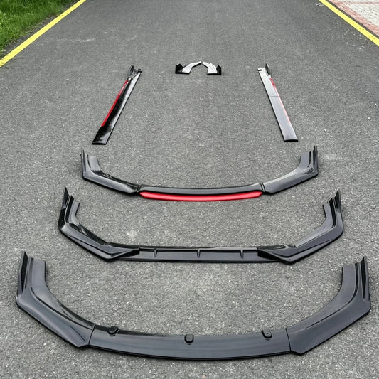 Deal 5 Complete Body Kit Deal – Front Splitter, Side Skirts & Back Bumper Lip