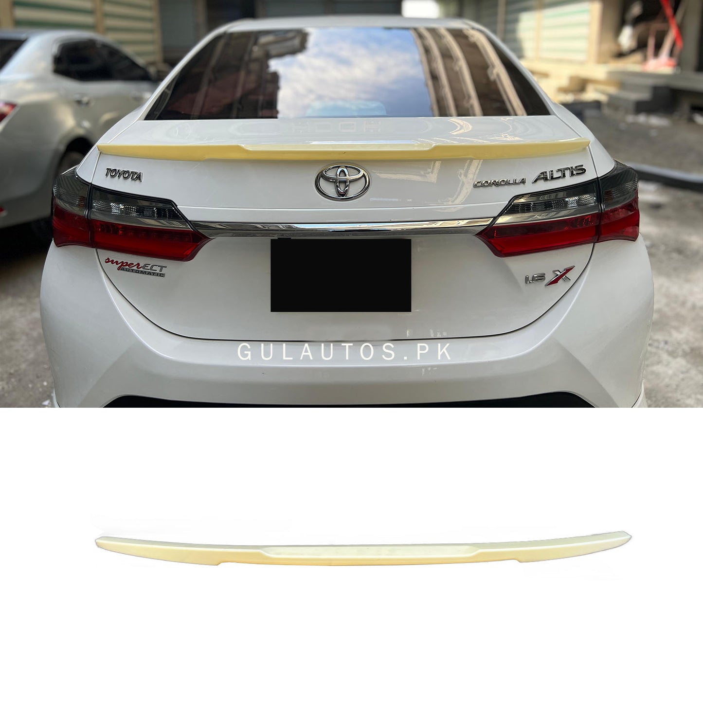 Toyota Corolla 2015–2026 RS Style Trunk Spoiler (ABS Plastic)