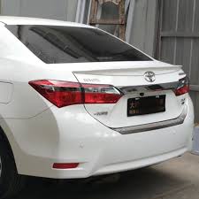 Toyota Corolla 2015–2026 Trunk Lip Spoiler (High-Quality ABS Plastic)