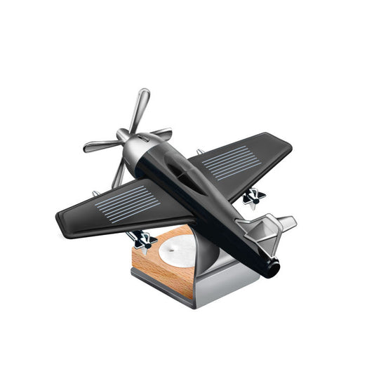 Car Decoration Solar Powered Aeroplane – Dashboard Showpiece