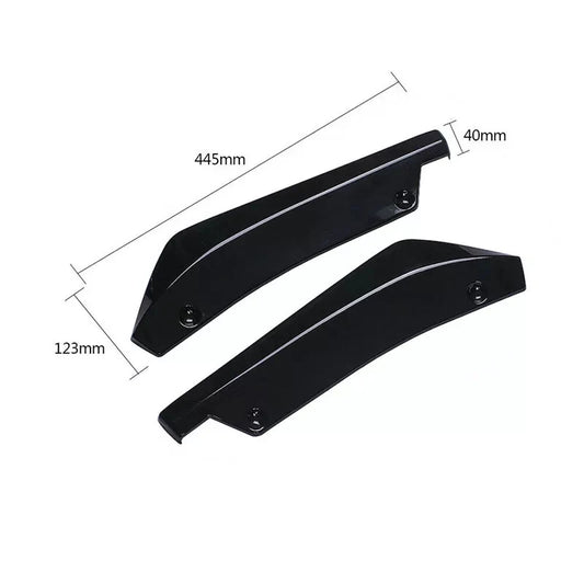 Car Rear Bumper Splitter – Simple Universal Rear Lip