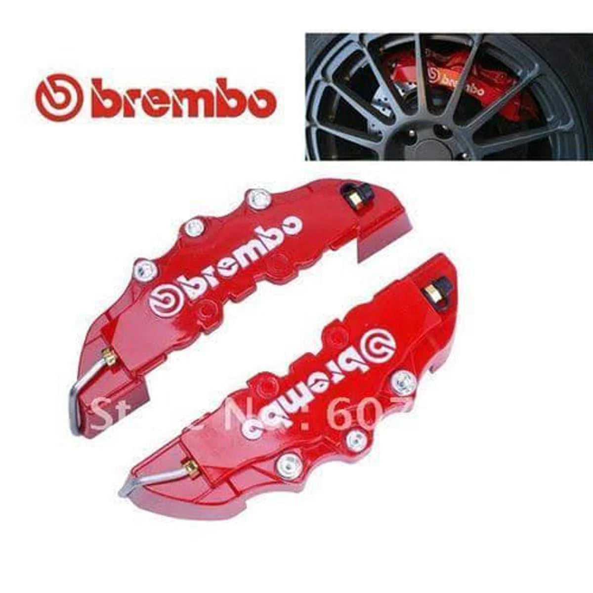 Car Brembo Style Brake Caliper Covers – Universal Fit