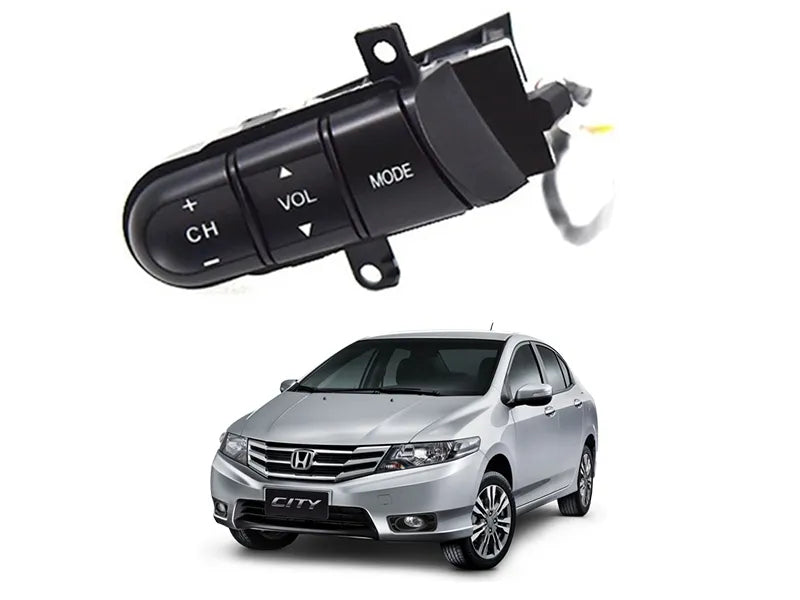 Honda City 2009-2021 Multimedia Steering Wheel Buttons Installed Pakistan – CrazzyCars.pk