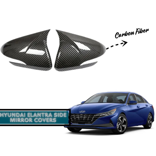 Carbon Fiber Side Mirror Cover for Hyundai Elantra 2020-2024 (CN7)