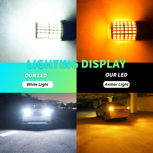 Bright LED Indicator Bulbs – 2 PCS | CrazzyCars.pk