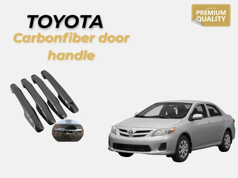 Toyota Corolla E140 2009–2012 Carbon Door Handle Cover