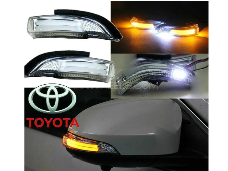 Toyota Corolla 2017-2020 LED Side Mirror Sequential Indicator Pair | CrazzyCars.pk