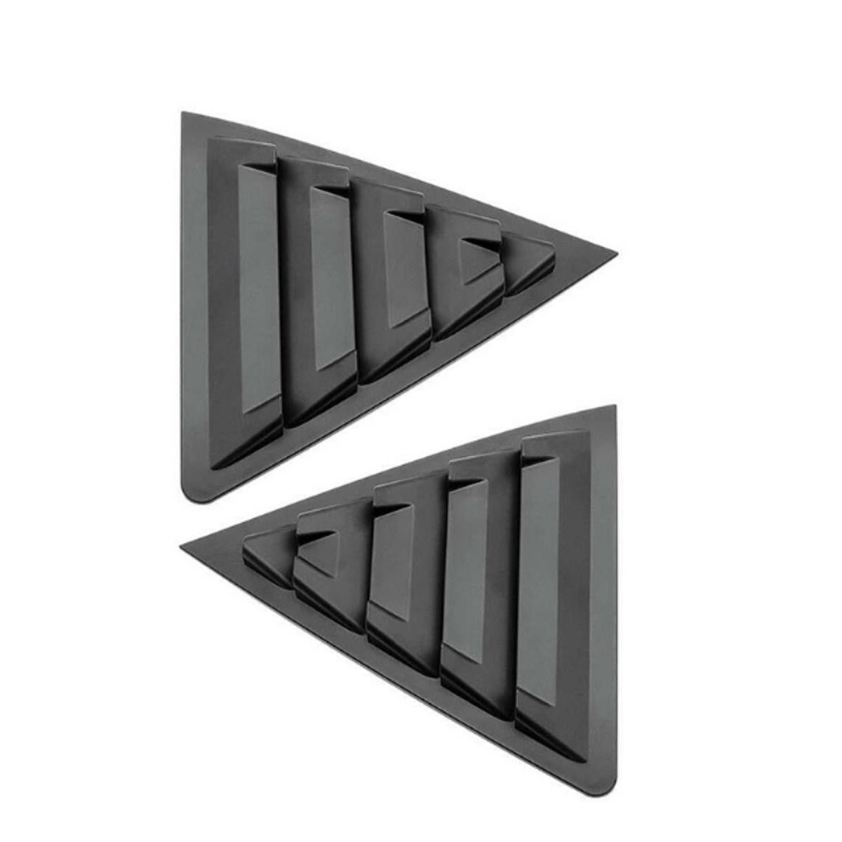 Toyota Corolla E140 2009–2012 Carbon Window Quarter Covers (Pair)