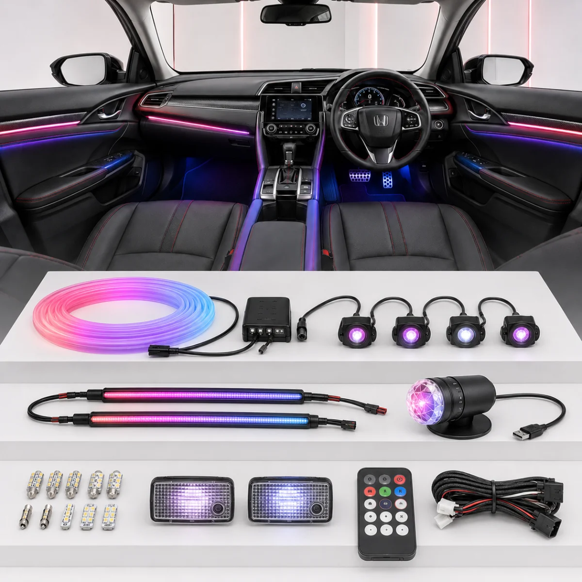 Interior Lights car accessories Pakistan | CrazzyCars.pk