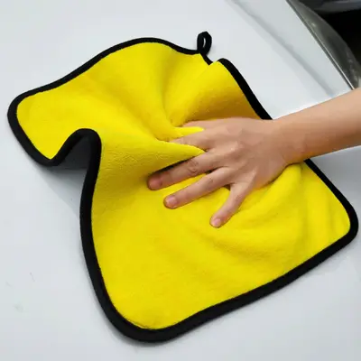 2-in-1 Microfiber Towels Ultra Thick 40x40cm
