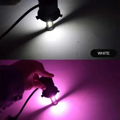 Multi-color LED car headlights in white, pink, deep blue, and yellow for Honda, Toyota, Suzuki, Hyundai