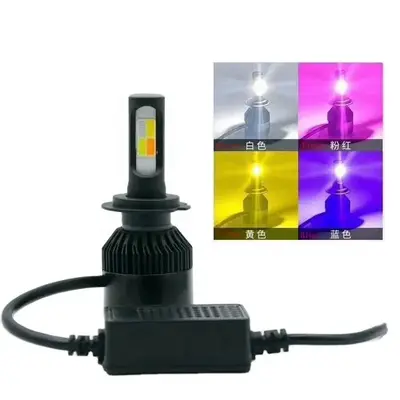 4-Color Switchback Fog LED Light H11 2PCS – Buy Online Pakistan | CrazzyCars.pk