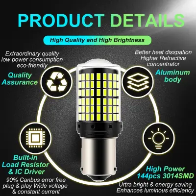 Bright LED Indicator Bulbs 2PCS – Universal