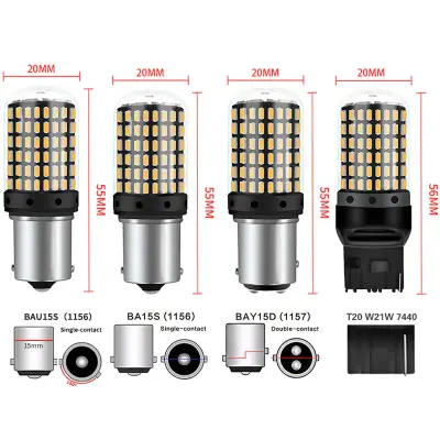 Bright LED Indicator Bulbs 2PCS – Universal