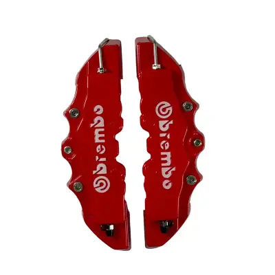 Brembo Style Caliper Covers on Car Wheel Red Pakistan – CrazzyCars.pk
