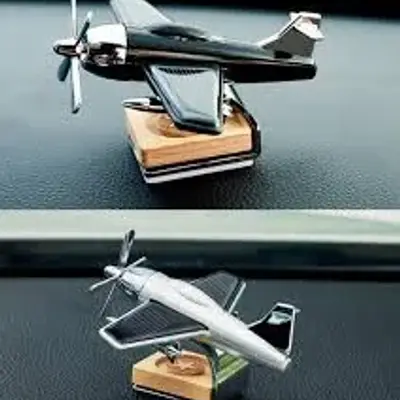 Solar Powered Plane Car Dashboard Ornament Pakistan – CrazzyCars.pk