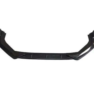 Batman Style Front Bumper Splitter ABS 3PCS