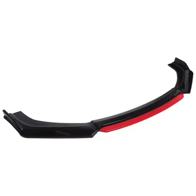 Universal Front Bumper Splitter ABS Plastic 4PCS