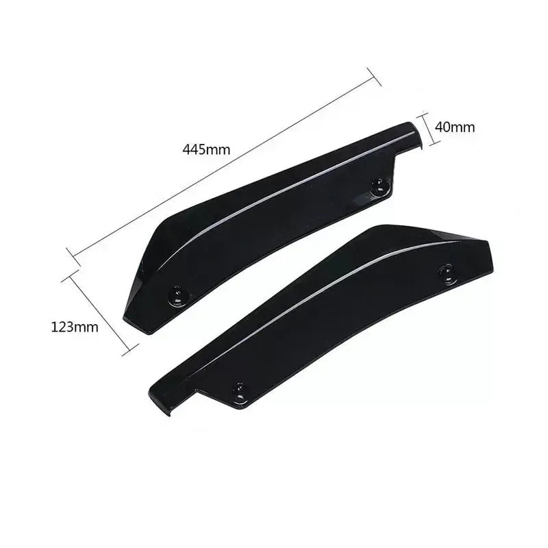 Car Rear Bumper Splitter Simple Universal Rear Lip