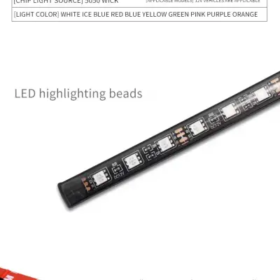 Car RGB Atmosphere Light – Interior Footwell LED Lights 4 PCS