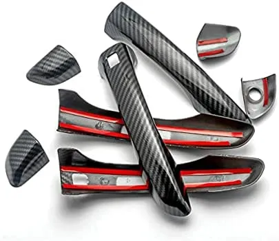 Hyundai Elantra CN7 2020-2024 Carbon Fiber Door Handle Covers 4PCS Pakistan – CrazzyCars.pk
