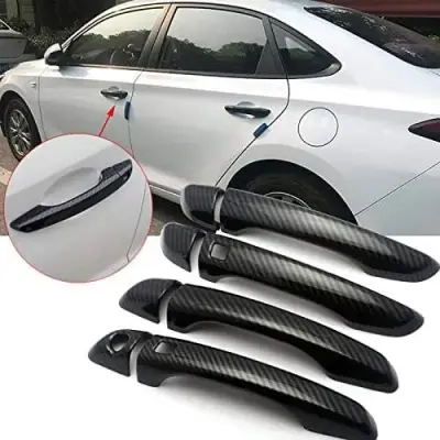 Hyundai Elantra Carbon Fiber Door Handle Cover Pakistan – CrazzyCars.pk