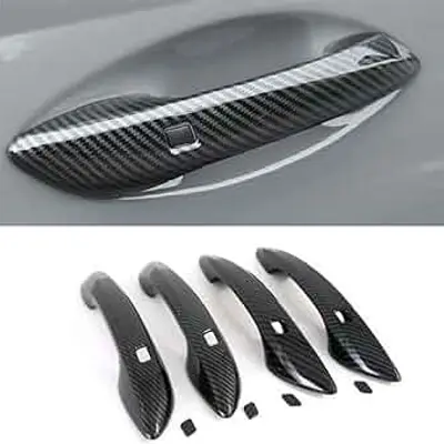 Hyundai Sonata 2020-2024 Carbon Door Handle Covers 4PCS – Buy Online Pakistan | CrazzyCars.pk