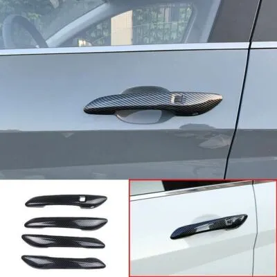 Hyundai Elantra Hybrid 2025-Present Carbon Door Handle Covers 4PCS Pakistan – CrazzyCars.pk