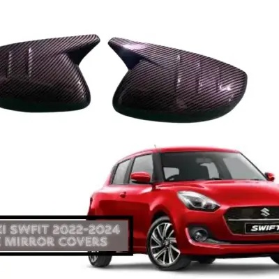 Suzuki Swift 2025-Present Carbon Fiber Side Mirror Covers — Suzuki Swift (2025–Present) accessories
