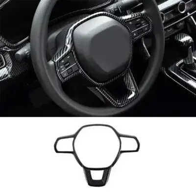 Honda Civic 11th Gen Carbon Steering Trim 2022-2024 Pakistan – CrazzyCars.pk