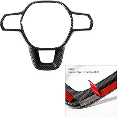 Honda Civic 11th Gen 2022–2026 Carbon Fiber Steering Wheel Trim