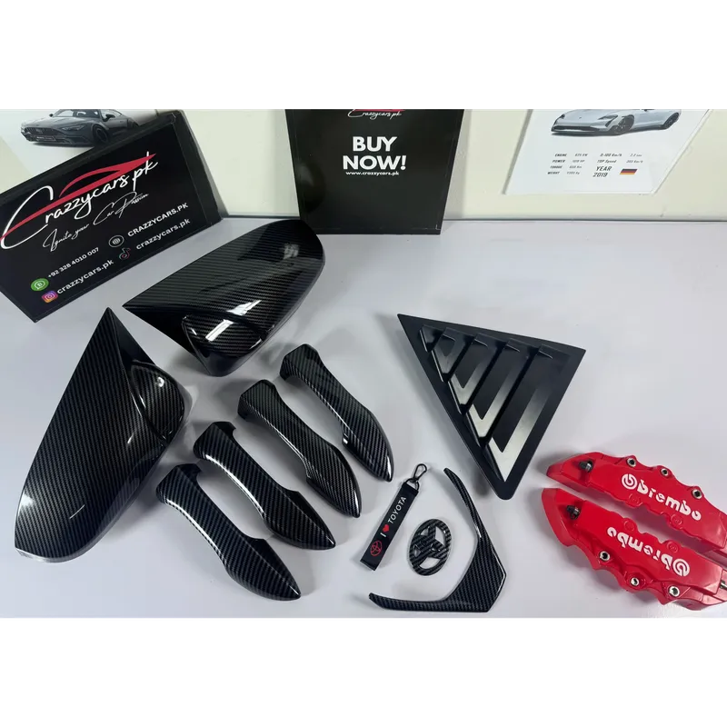 Toyota Corolla 2015-2026 Complete Accessories Bundle Deal Pack 2 Pakistan – CrazzyCars.pk