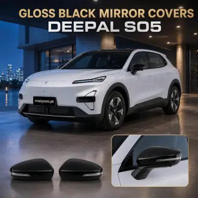 Deepal S05 Batman Style Side Mirror Covers – Buy Online Pakistan | CrazzyCars.pk